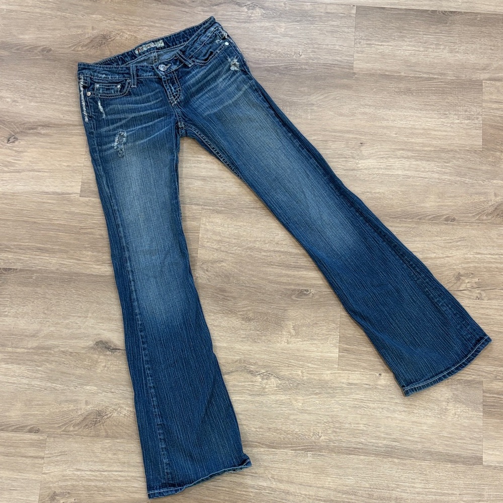 BKE Sabrina Low Rise Flare Women's Jeans Size 25x33.5